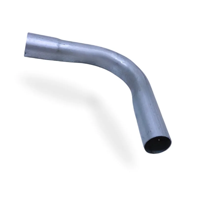Curva Tubo Aço Galvanizado Adaptação Gerador 41 cm 90 Graus