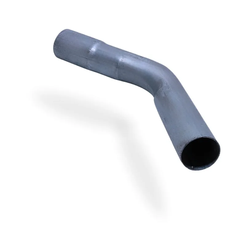 Curva Tubo Aço Galvanizado Adaptação Gerador 40 cm 30 Graus