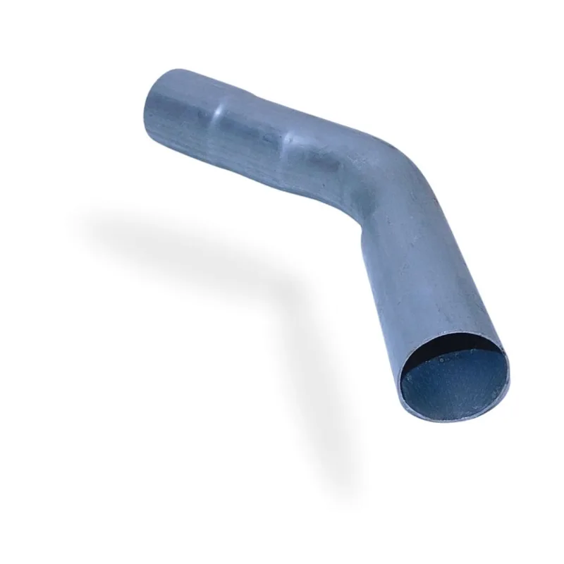 Curva Tubo Aço Galvanizado Adaptação Gerador 42 cm 30 Graus