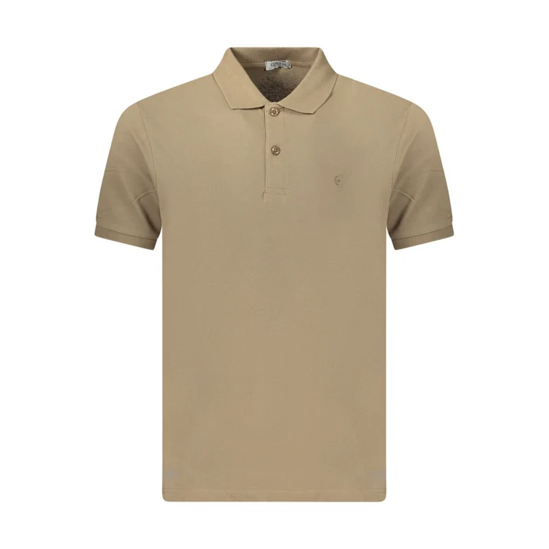 Coveri Moving Brown Cotton Men's Polo Shirt XL