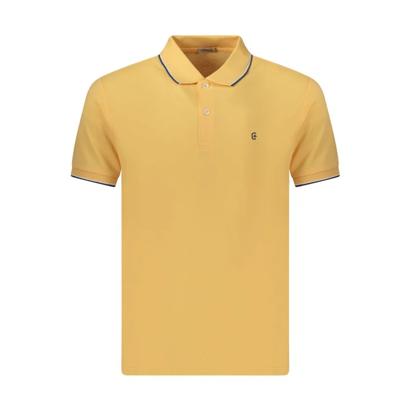 Coveri Moving Orange Cotton Men's Polo Shirt XXL