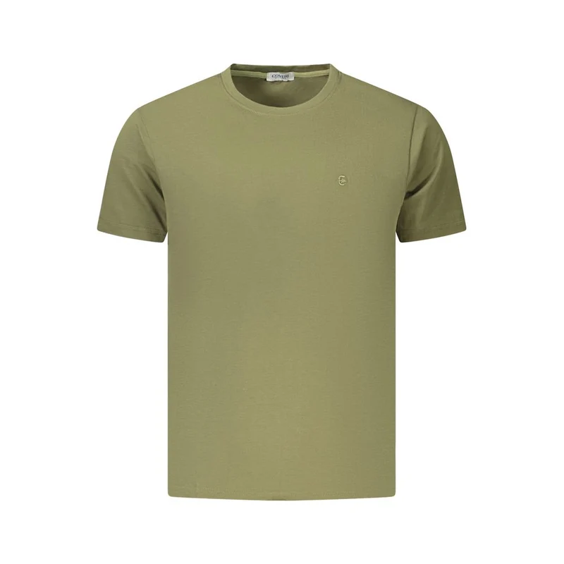 Coveri Moving Verde Cotton Mens TShirt XXL