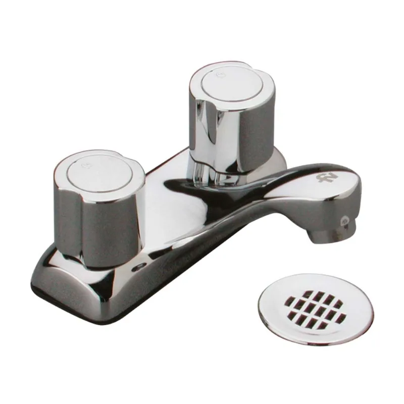 Mezcladora para Lavatorio Bimando Fv Allegro Baja Plata Cromado