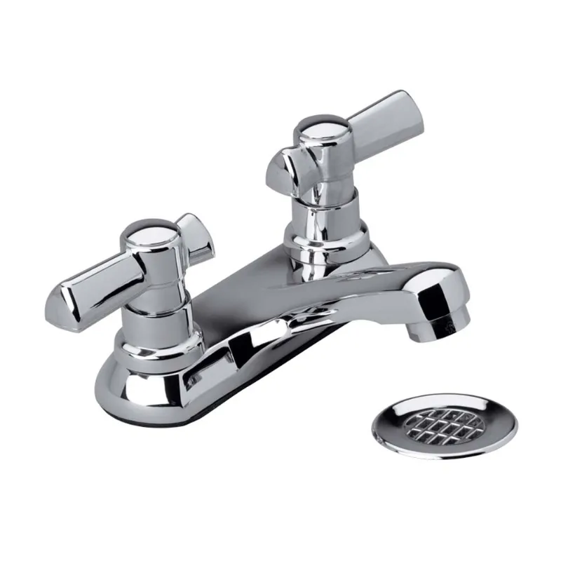 Mezcladora para Lavatorio Bimando Fv Fiori Lever Baja Plata Cromado