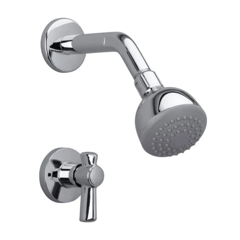 Llave campanola 1/2" con ducha Fiori Lever Cromo Fv