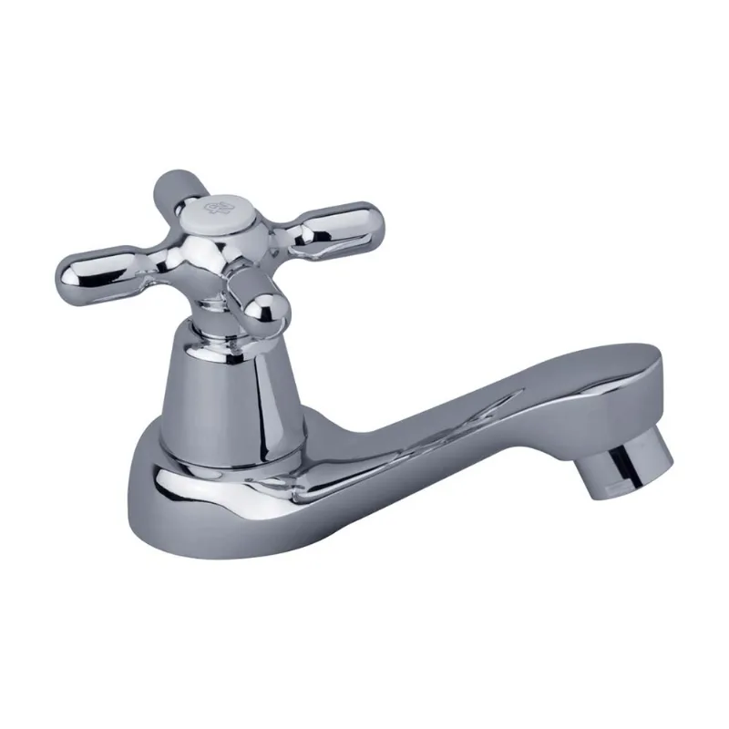 Llave de Lavatorio Fv Newport Baja Plata Cromada
