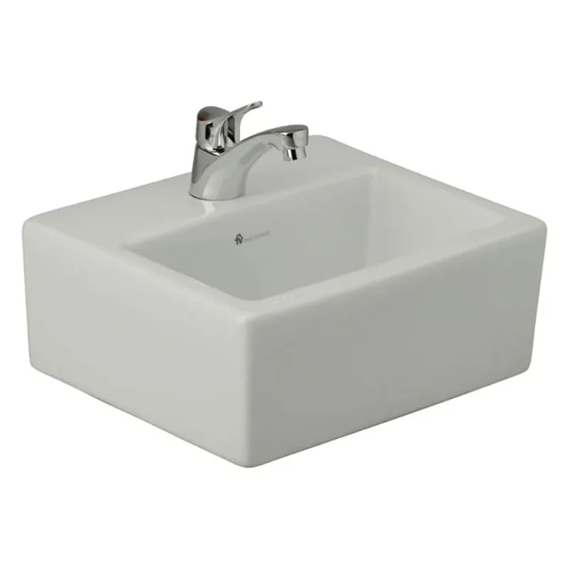 Lavamanos vessel bach blanco 13x31.2x27.3cm Fv Franz Viegener