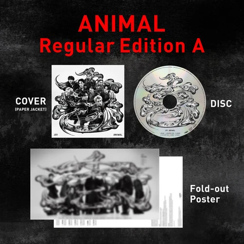 Jo1 - Animal: Regular Edition A New / CD / Animal: Regular Edition A Lapone Entertainment
