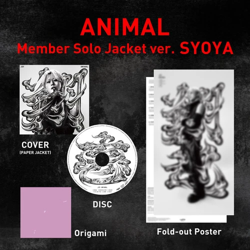 Jo1 - Animal: Member Solo Jacket Ver. Syoya New / CD / Animal: Member Solo Jacket Ver. Syoya Lapone Entertainment