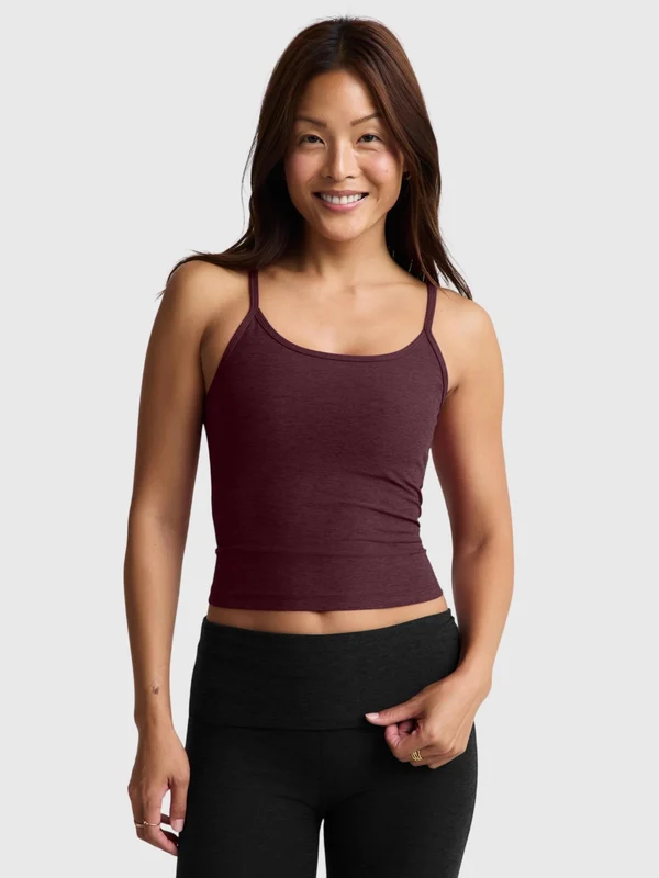 Beyond Yoga Women's Spacedye Forever Tank S / SCARLET RED HTR