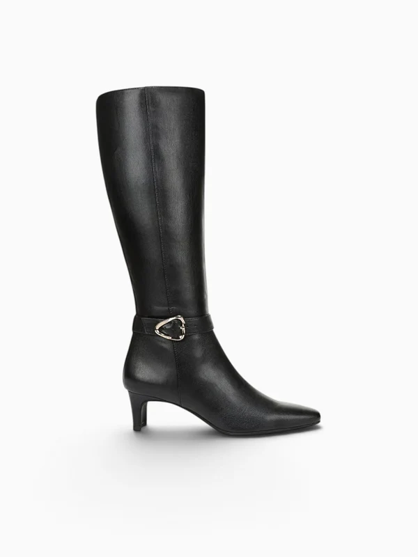 Faris Black Smooth Black / 9.5 / W