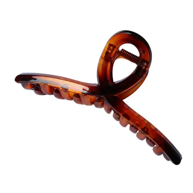 2pcs Acetate Plate Hair Clip, Low-key Luxury Classic Fashion
