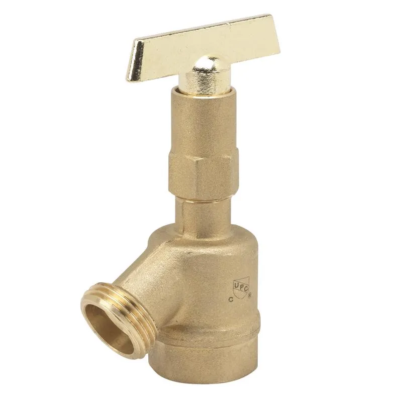 Válvula De Jardim Homewerks Vgrkeyb4 Latão 3/4 Pol. Fip X 3/4 Pol. Mht