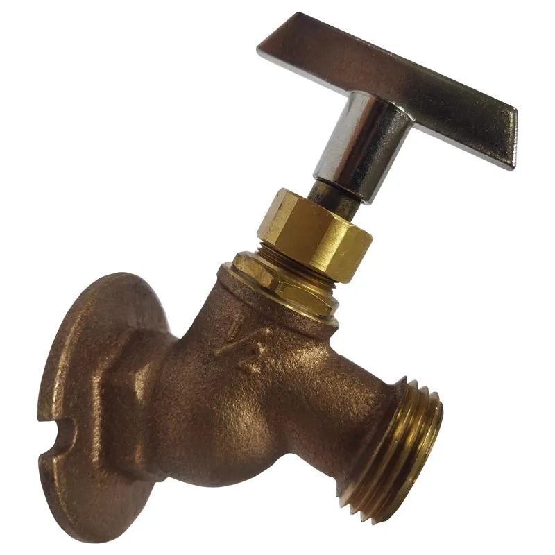 Válvula Sillcock Homewerks Em Latão De 1/2 Pol. Fip X 3/4 Pol. Mht
