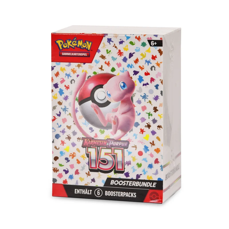 Pokemon - Karmesin & Purpur 151 Mewtu Booster Bundle