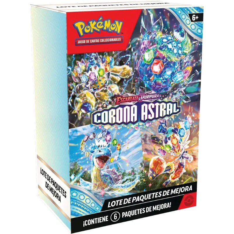 Cartas Pokemon TCG Paquetón Stellar Crown 60 Cards Español (Modelos Aleatorios)