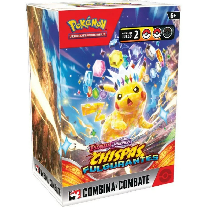 Cartas Pokemon TCG Paquetón Surging Sparks 80 Cards Español (Modelos Aleatorios)