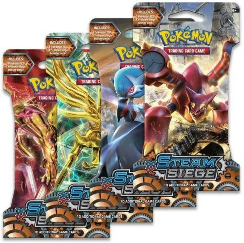 XY-Steam Siege Sleeved Booster Pack