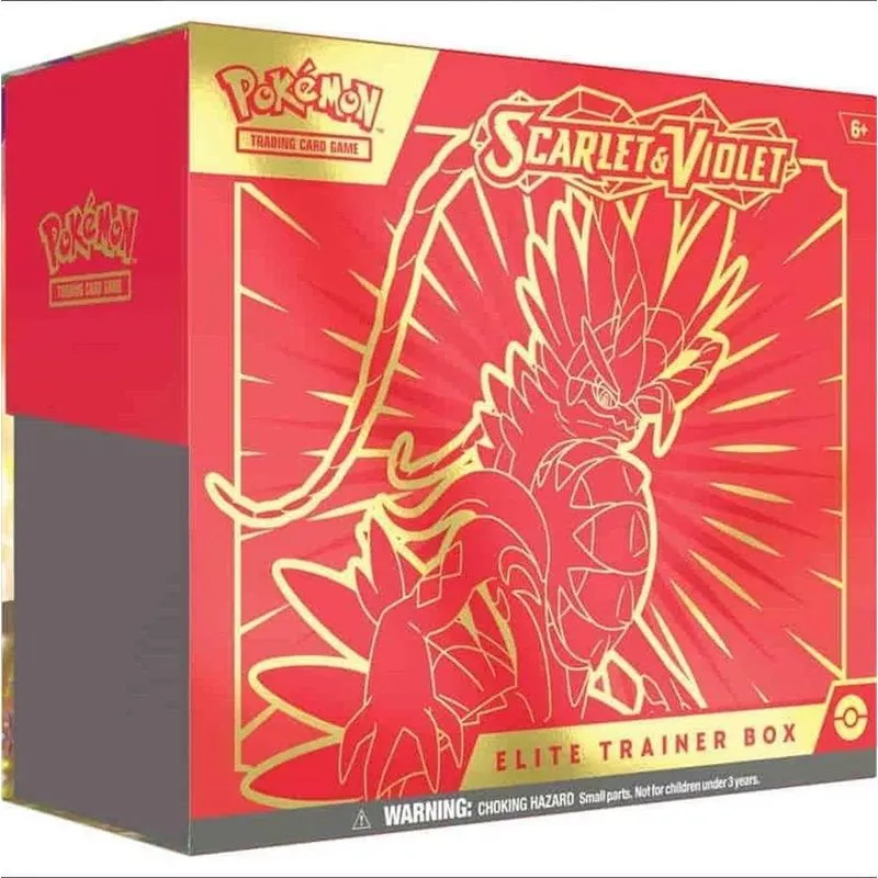 Pokemon Tcg Red Koraidon Elite Trainer Box Violeta Escarlate