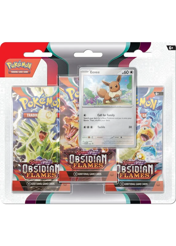 Pokemon - Obsidian Flames - 3 Pack Booster Pack