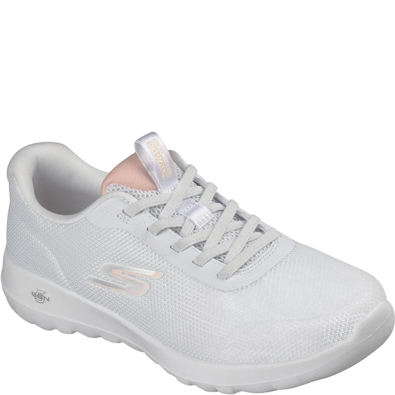 Skechers GO WALK Joy - Rina Trainers White/Coral / 5