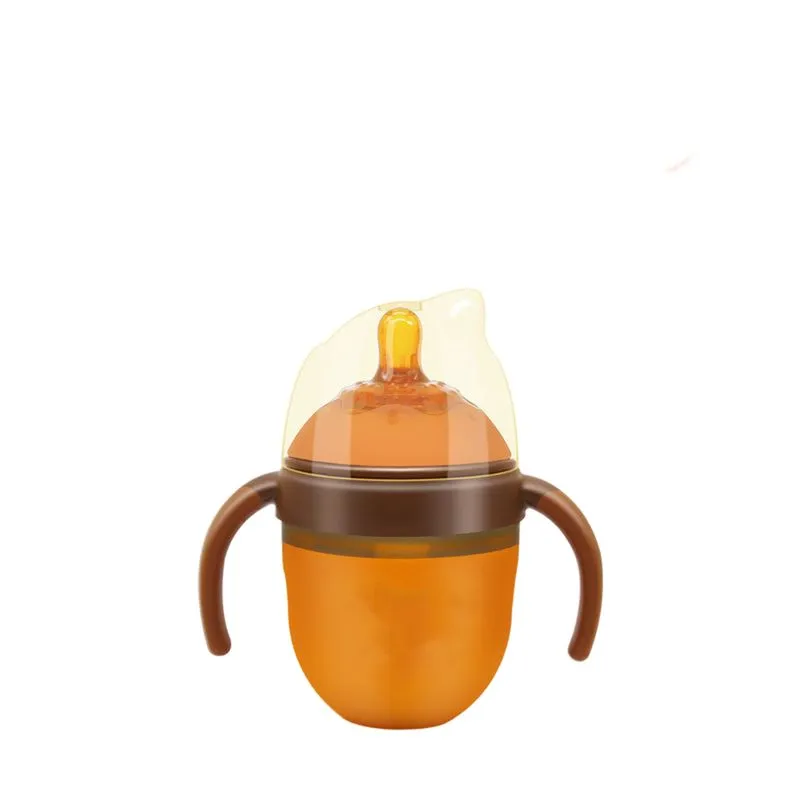 Garrafa De Alimentação De 150ml, Silicone Anti-queda Adequado Para
