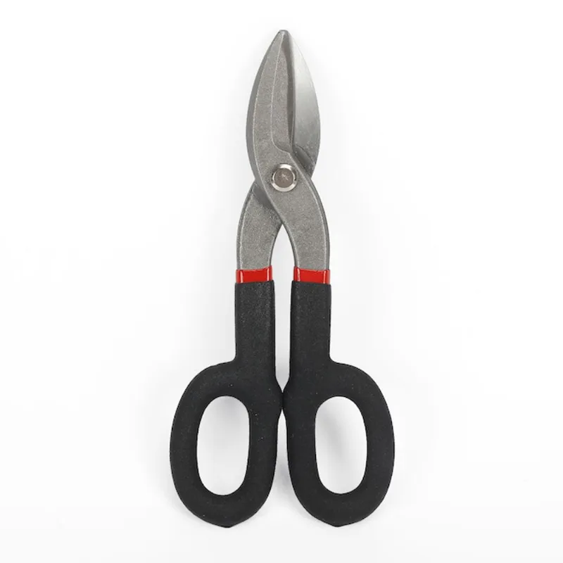 Project Source Tin Snips Steel 8-in Straight Cut
