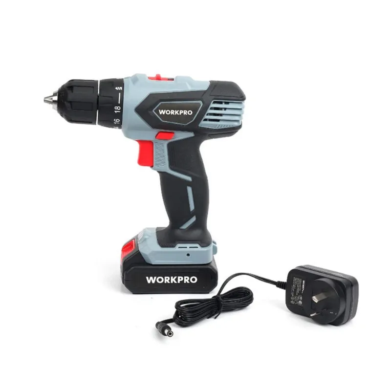Taladro Inalambrico 12V Litio Ion de 2 vel. Bivolt WORKPRO