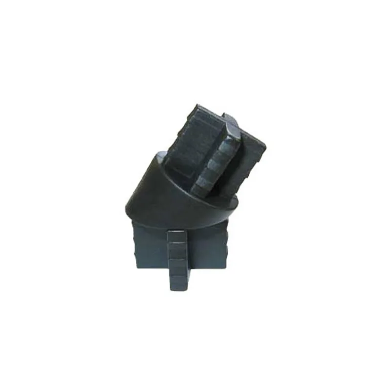 Rail Angle Adapter - Plastic - Black - 10-Pack