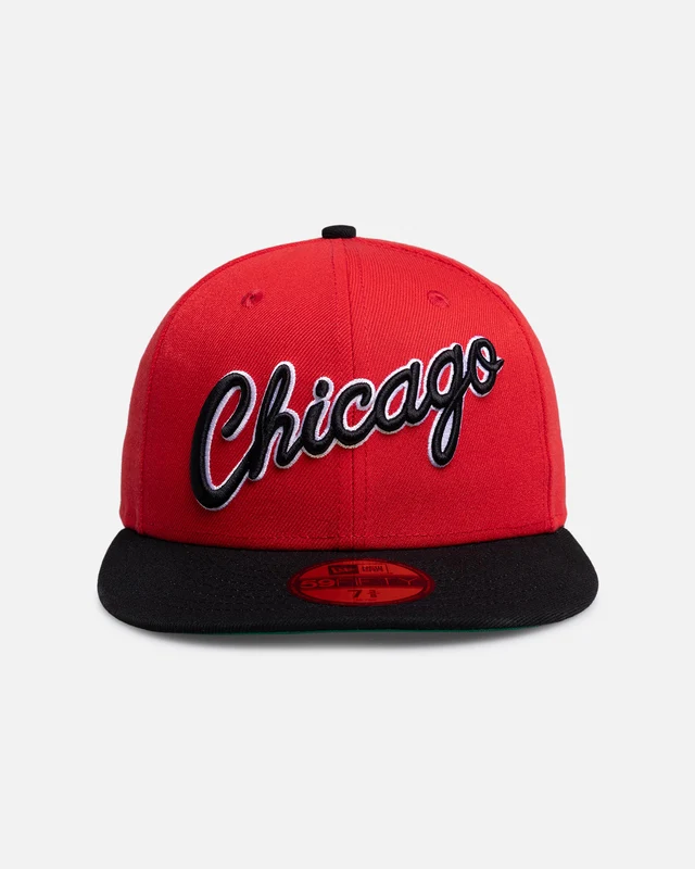 New Era Chicago Bulls 'Two Tone' 59FIFTY Fitted Red 712