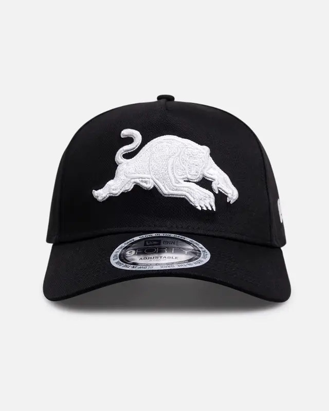 New Era Penrith Panthers 'NRL Glow In The Dark' 9FORTY A-Frame Snapback Black ONE