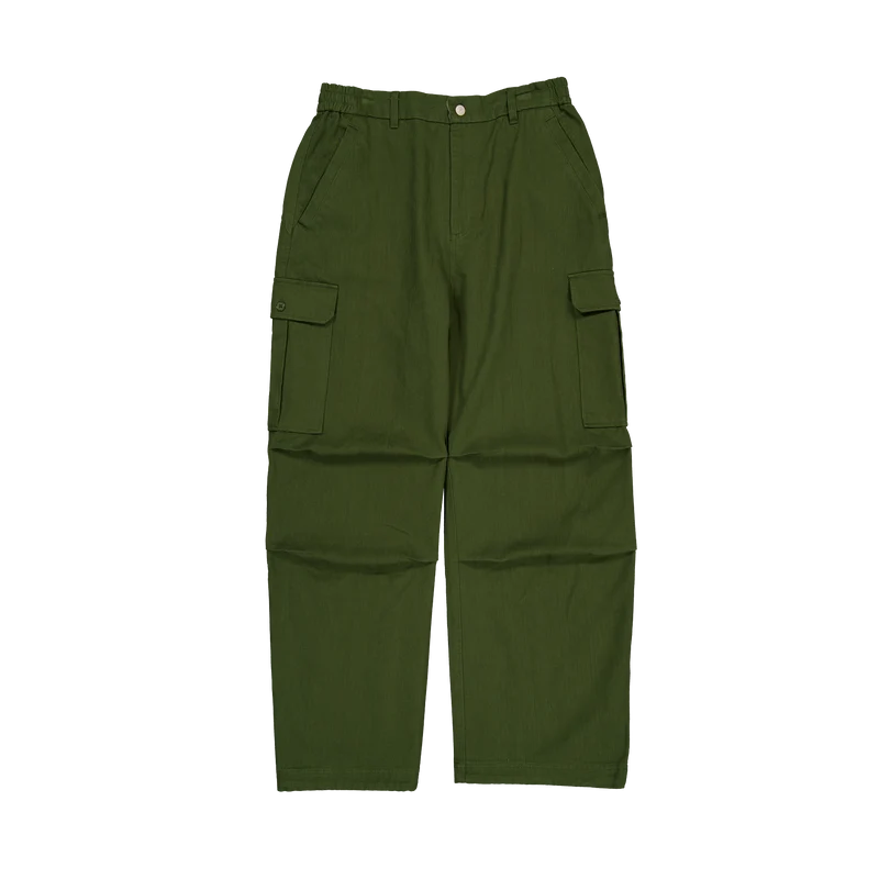 New Era Branded Cap Commuters Combat Moss Loose Cargo Pants 3XL