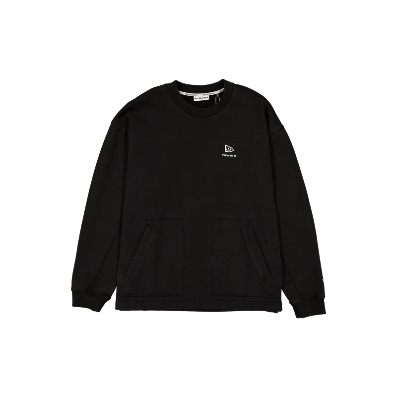 New Era Branded Alden II Black Crewneck L