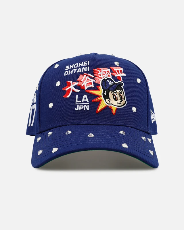 New Era Los Angeles Dodgers 'Embellishment' Ohtani 9FORTY A-Frame Snapback Official Team Colors ONE