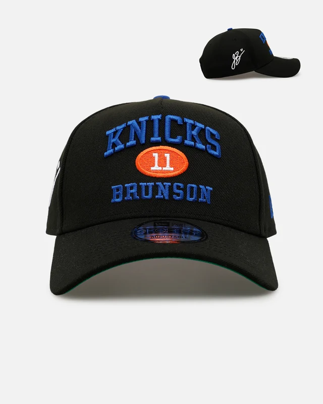 New Era New York Knicks 'NBA Signature' Brunson #11 9FORTY A-Frame Snapback Official Team Color ONE