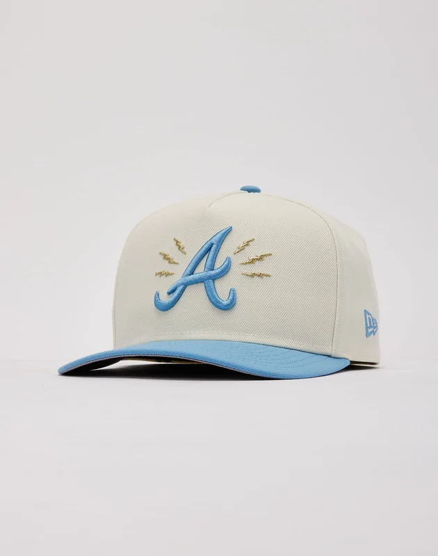 New Era MLB Atlanta Braves 9Fifty A-Frame Snapback Hat 1 SIZE