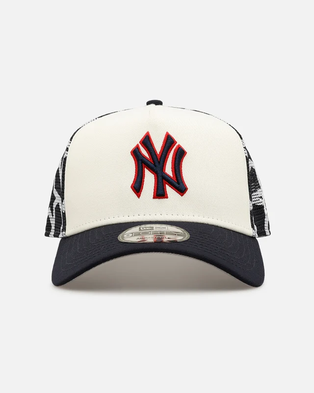 New Era New York Yankees 'Fourth Of July' 9FORTY A-Frame Snapback Chrome/Navy ONE