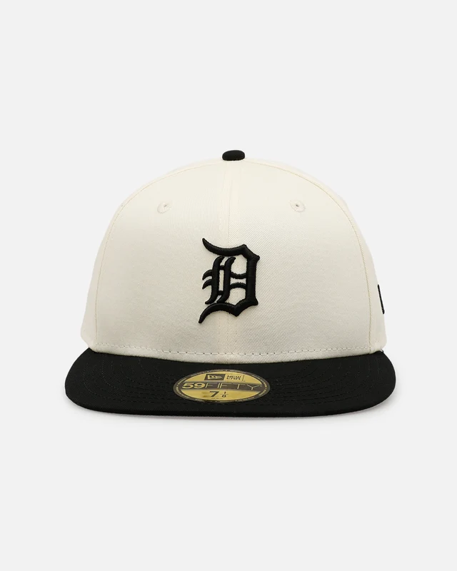 New Era Detroit Tigers 'Easy Chrome Black' 59FIFTY Fitted Chrome/Black 718