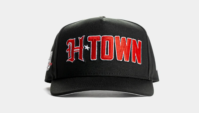 Shoe Palace Exclusive Houston Texans Black Red 9Fifty AF Snapback Mens Hat (Black/Red) OS