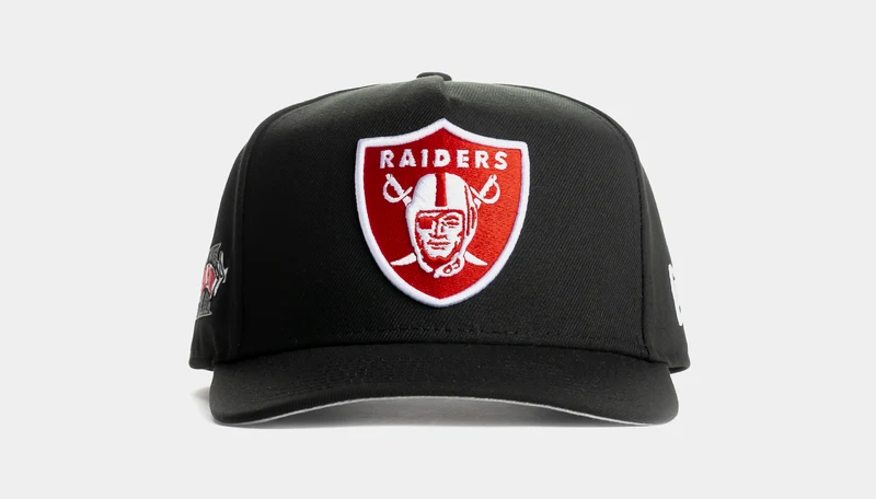 Shoe Palace Exclusive Las Vegas Raiders Black Red 9Fifty AF Snapback Mens Hat (Black/Red) OS