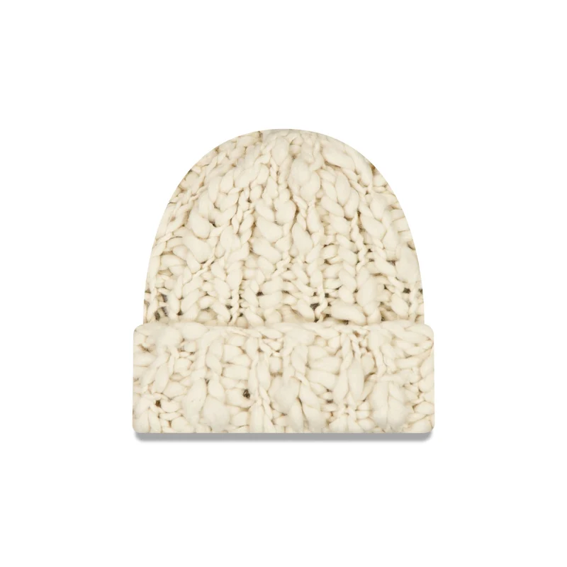New Era Cap Chunky White Cuff Knit Beanie Hat One Size