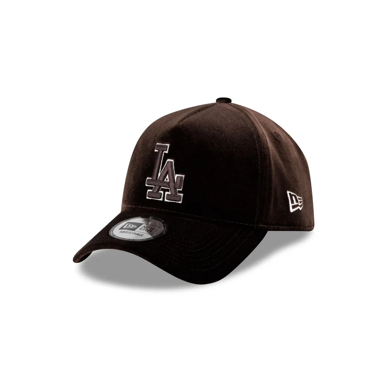 Los Angeles Dodgers Velvet Brown 9FORTY A-Frame Snapback Hat One Size