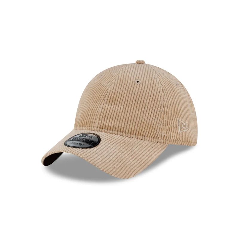 New Era Cap Khaki Corduroy 9TWENTY Adjustable Hat M/L