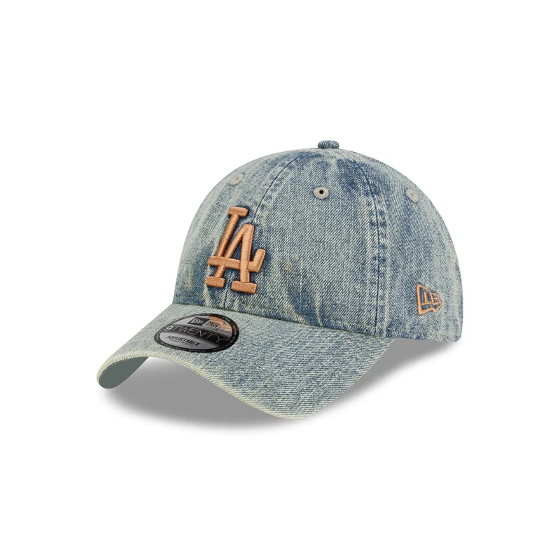 Los Angeles Dodgers Dye Denim 9TWENTY Adjustable Hat M/L
