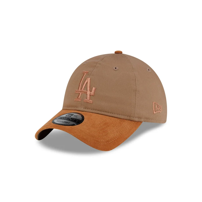 Los Angeles Dodgers Two Tone Khaki 9TWENTY Adjustable Hat M/L