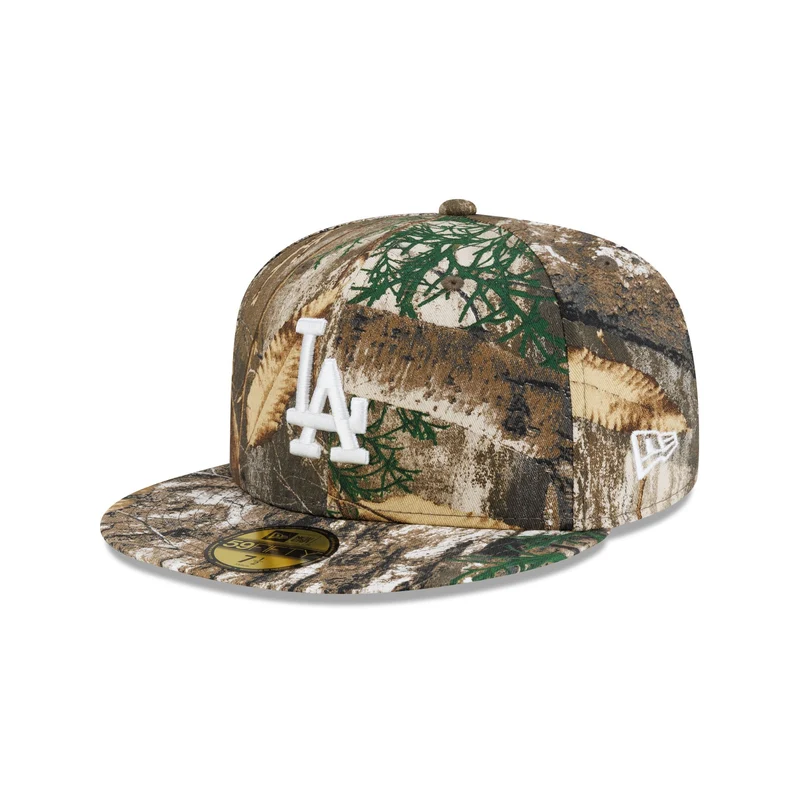 Los Angeles Dodgers Realtree 59FIFTY Fitted Hat 7