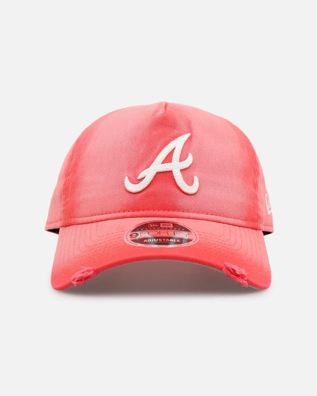 New Era Atlanta Braves 'On The Road Again' 9FORTY A-Frame Snapback Red ONE