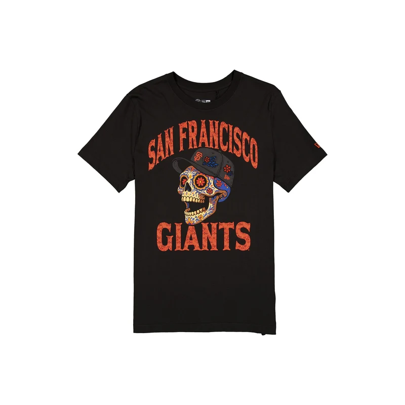 San Francisco Giants Day of the Dead Black T-Shirt L