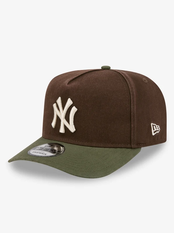 950 A-Frame New York Yankees Snapback Cap BRN/BRN / OSFM