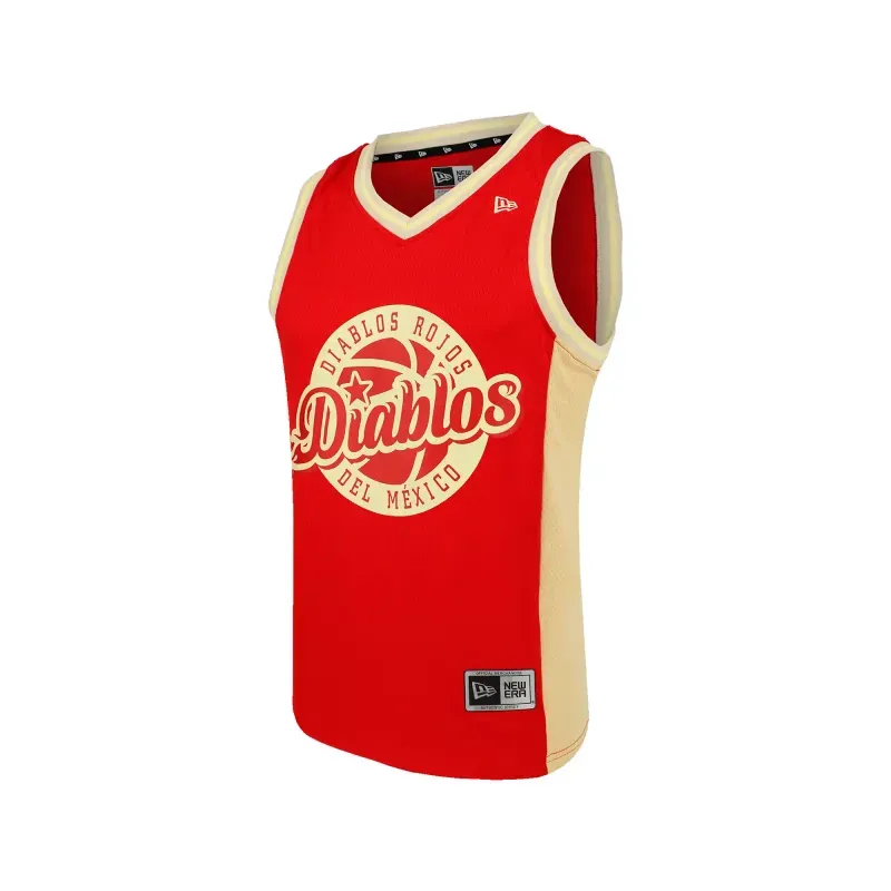 Jersey New Era LNBP Diablos Rojos del México Hombre 60978916 MD